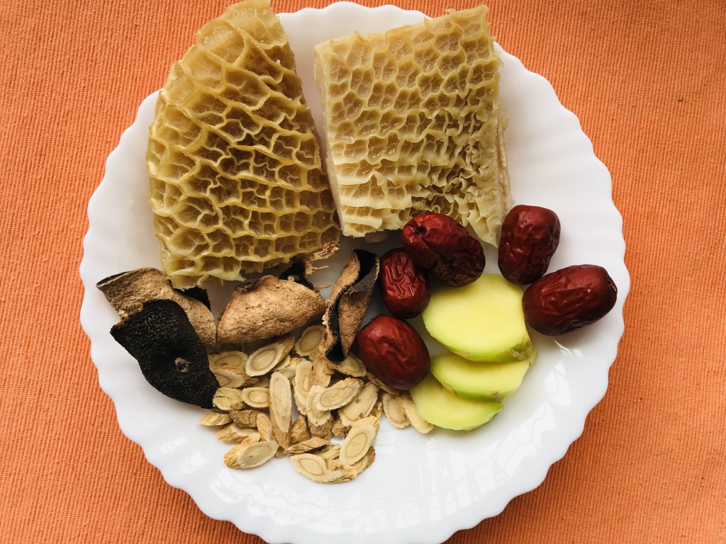 Astragalus, Ginger, Red Date, Tangerine Peel and Beef Tripe Soup