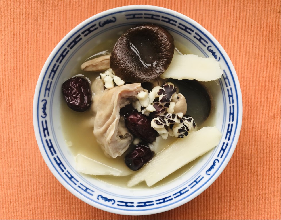 Chinese Yam, Euryale Seed and Pork Stomach Soup