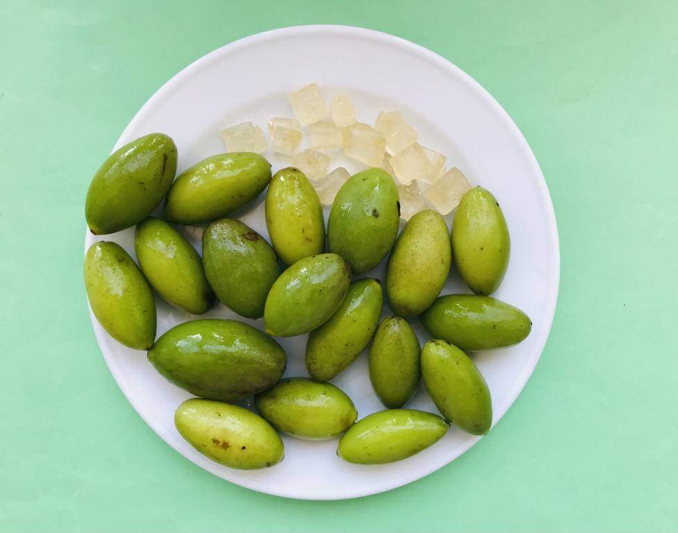 Green Olive & Rock Sugar Drink