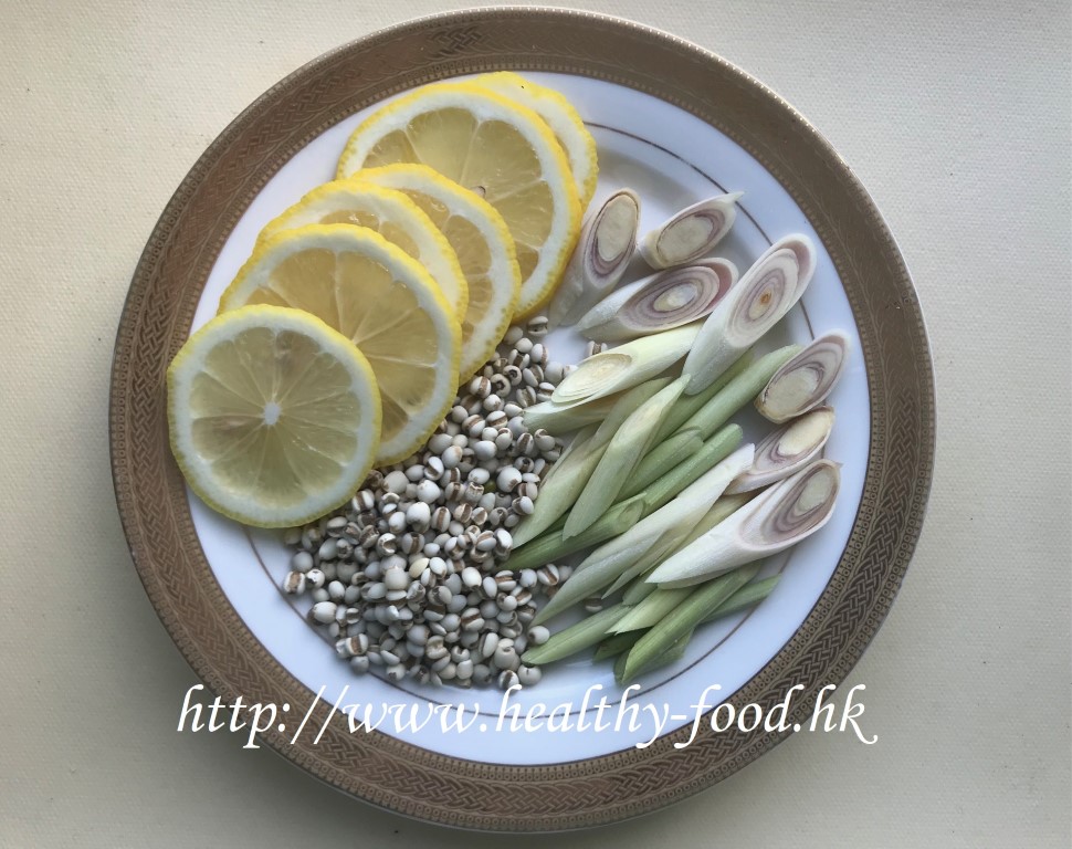 Lemongrass, Lemon & Job's Tears Drink