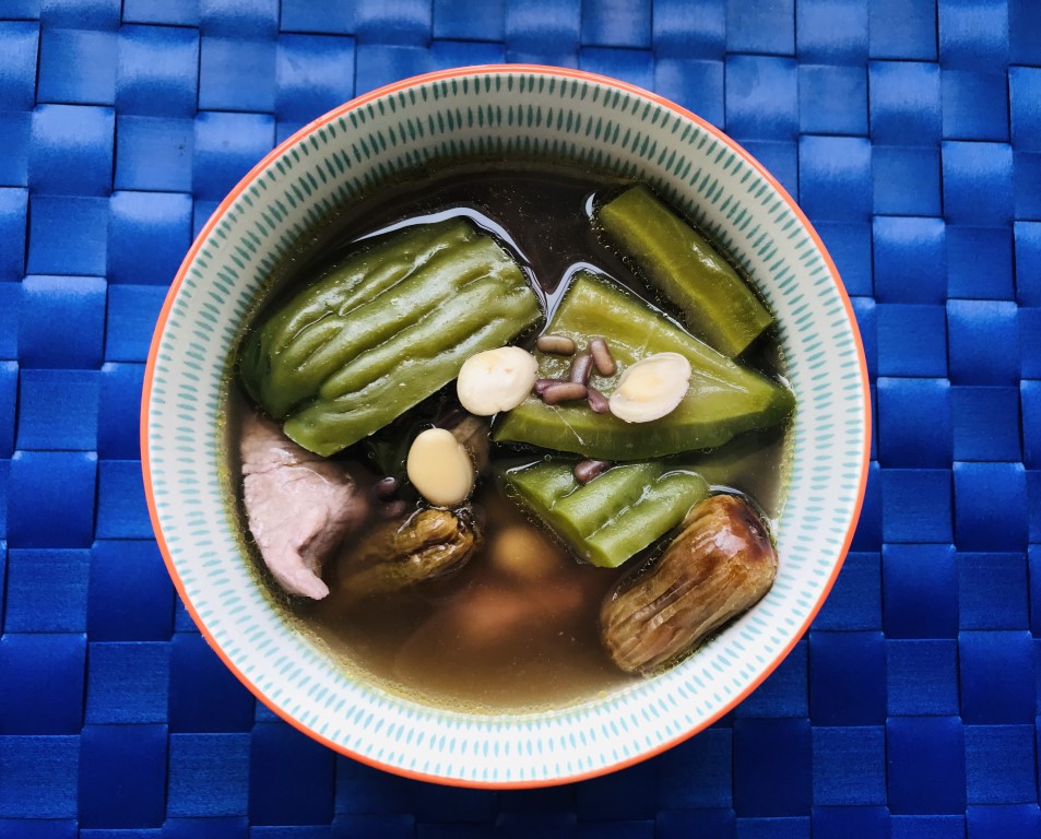 Bitter Melon, Adzuki Bean and White Kidney Bean Pork Soup