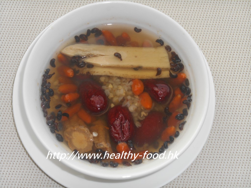 Ginseng, Astragalus, Ligustrum, Goji, and Buckwheat Tea